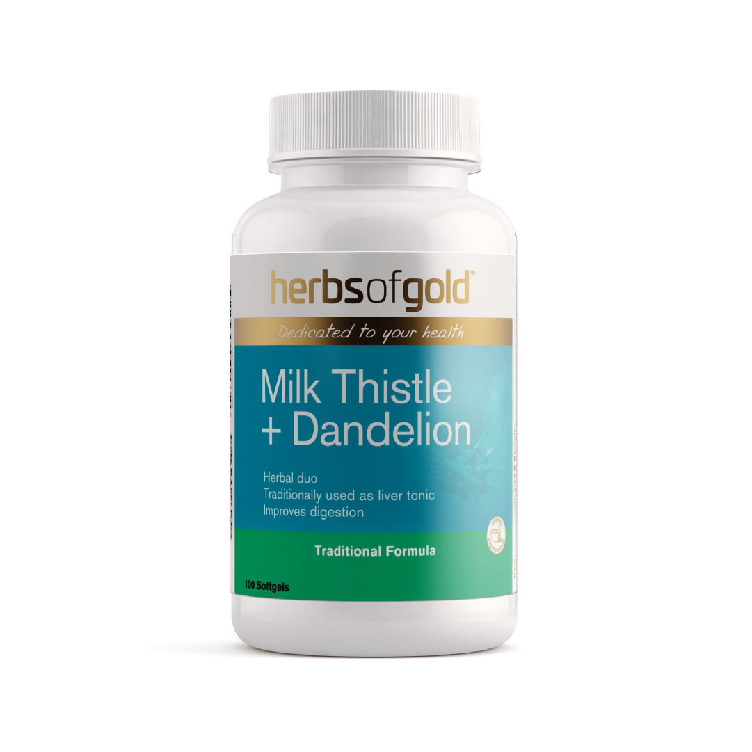 Milk Thistle + Dandelion